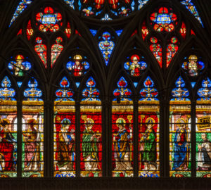Frankreich, Lothringen, Metz, Kathedrale Saint-Étienne, Kirchenfenster. Frankreich, Lothringen, Metz, Kathedrale Saint-Étienne, Kirchenfenster.